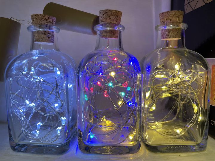 thumbnail image 2 of LED Star Light Up Bottle - Lovely Illuminated Gift For Daughter From Beautiful Bottles Shop 2 of 6